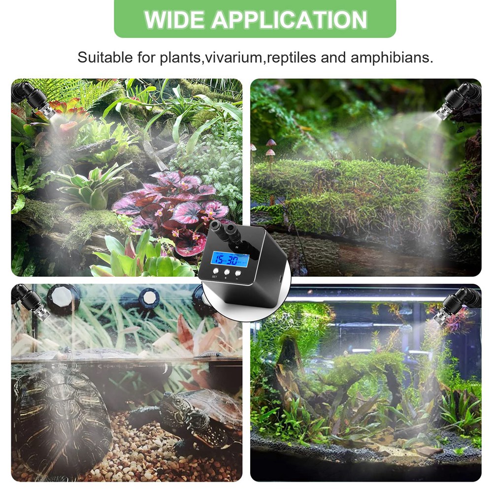 A93Z 爬虫類加湿器、爬虫類テラリウム用ミストシステム、タ - Misting Nozzle Reptile のレビューと価格