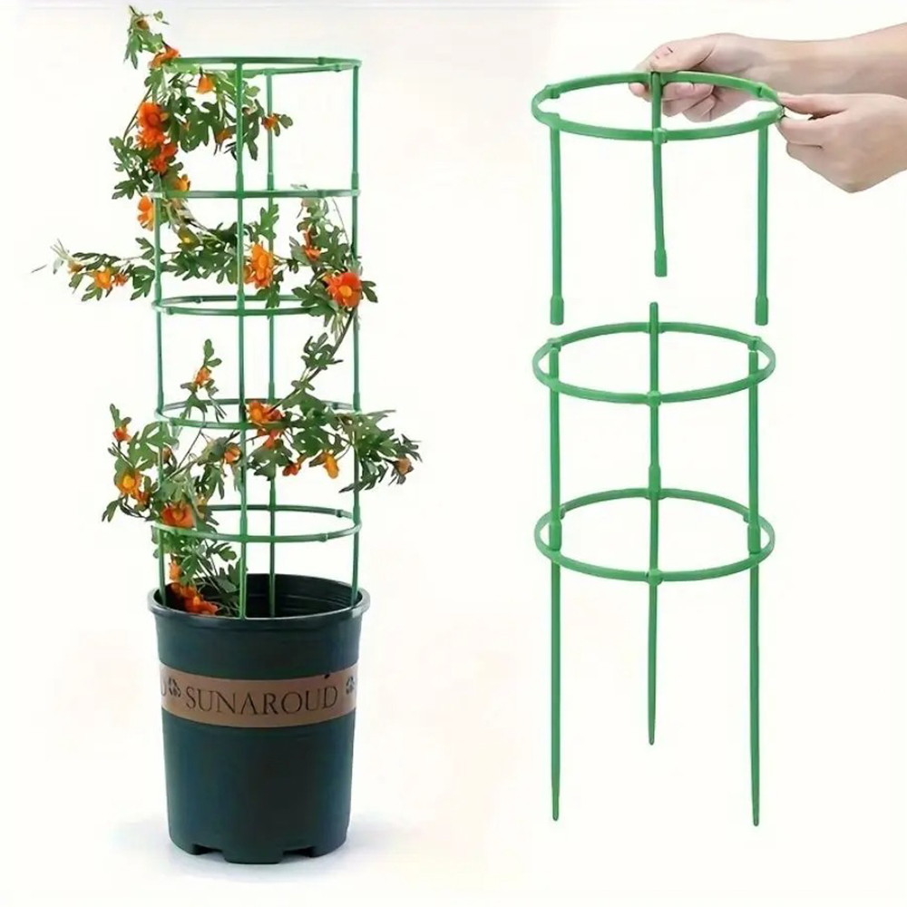 半円形プラスチック製植物支柱盆栽固定棒、つる性植物用支柱、庭 - Vine Climbing Plastic のレビューと価格