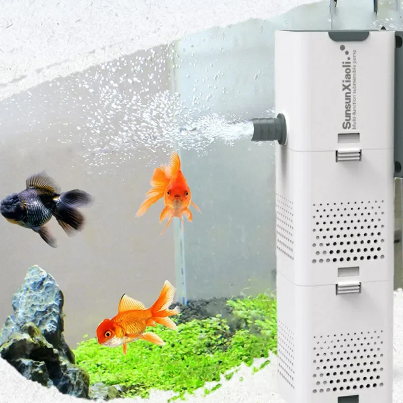 3 で 1 水族館フィルターポンプ水族館エアポンプウェーブポ - Aquael Filter Fzn のレビューと価格