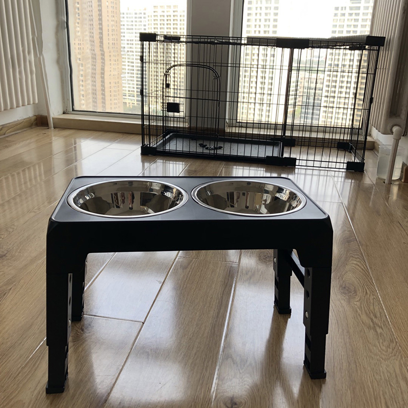 ブーティーリー-犬用の高く上げられたフィーダーボウル、調整可 - Royal Canin Food Medium のレビューと価格